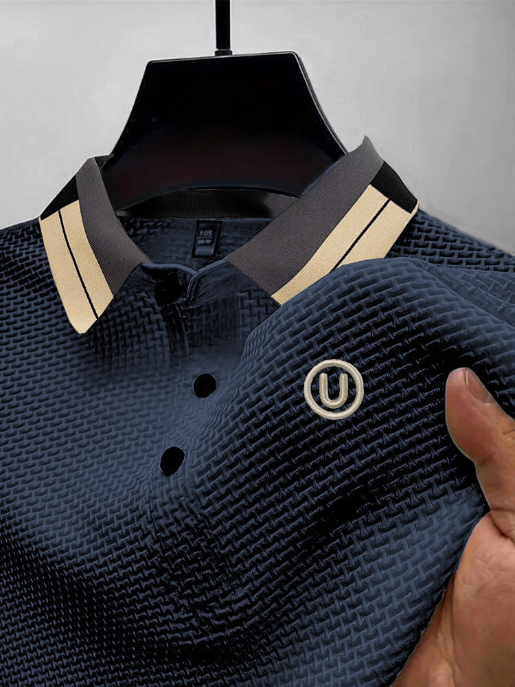 "U" Ice Silk Short Sleeve