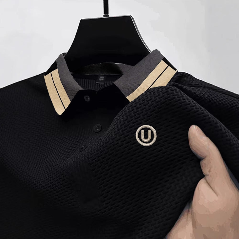 "U" Ice Silk Short Sleeve