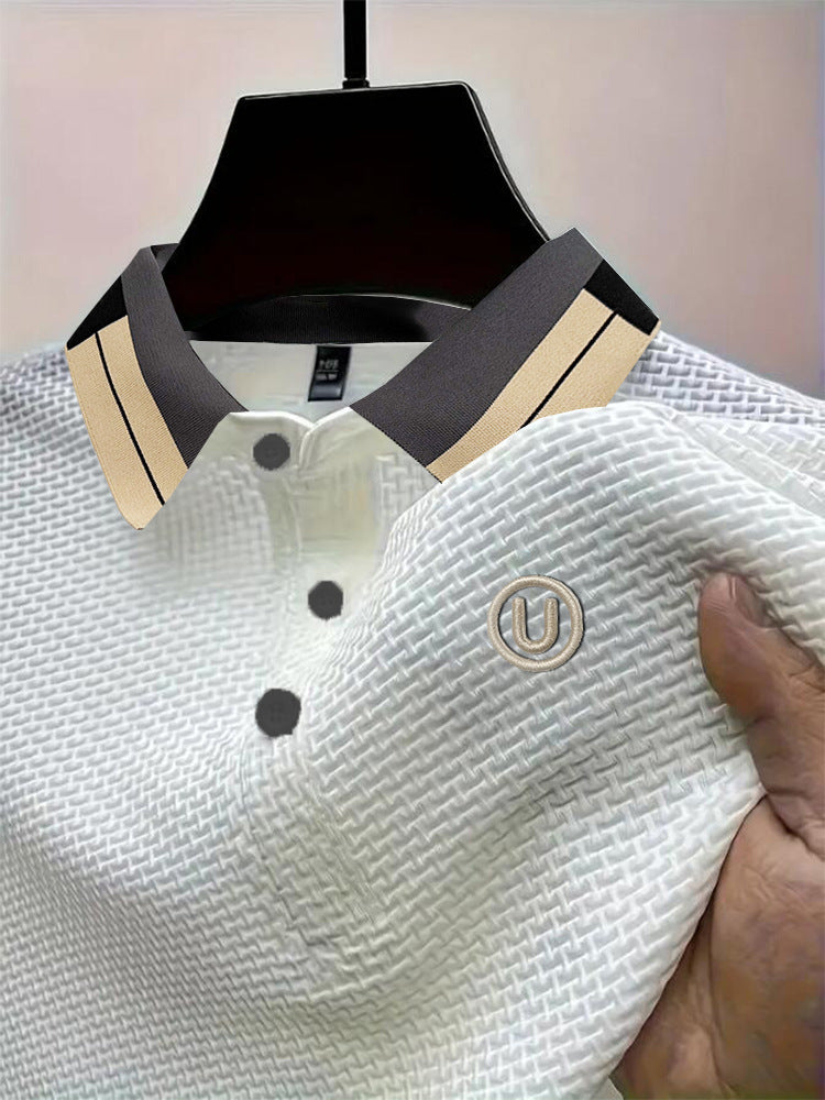 "U" Ice Silk Short Sleeve