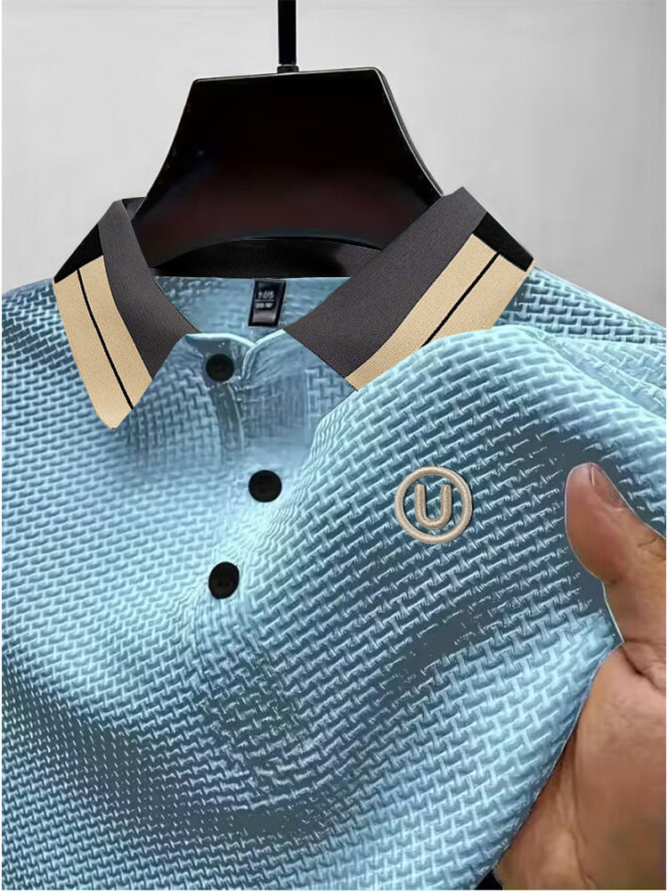 "U" Ice Silk Short Sleeve