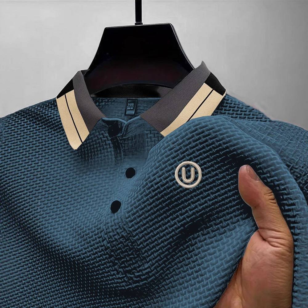 "U" Ice Silk Short Sleeve