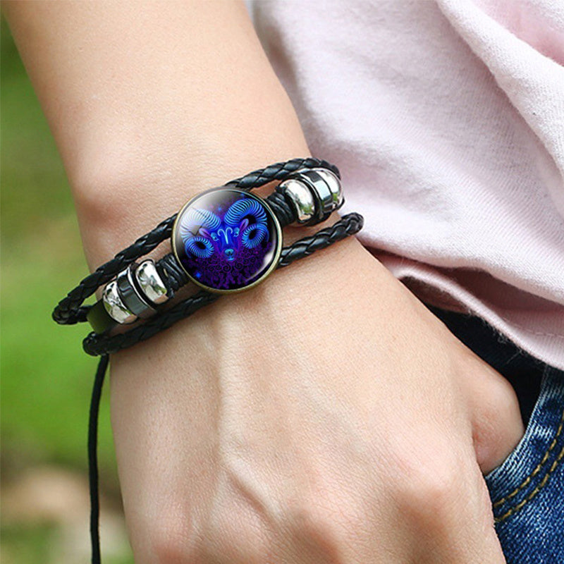 12 Constellations Luminous Bracelet