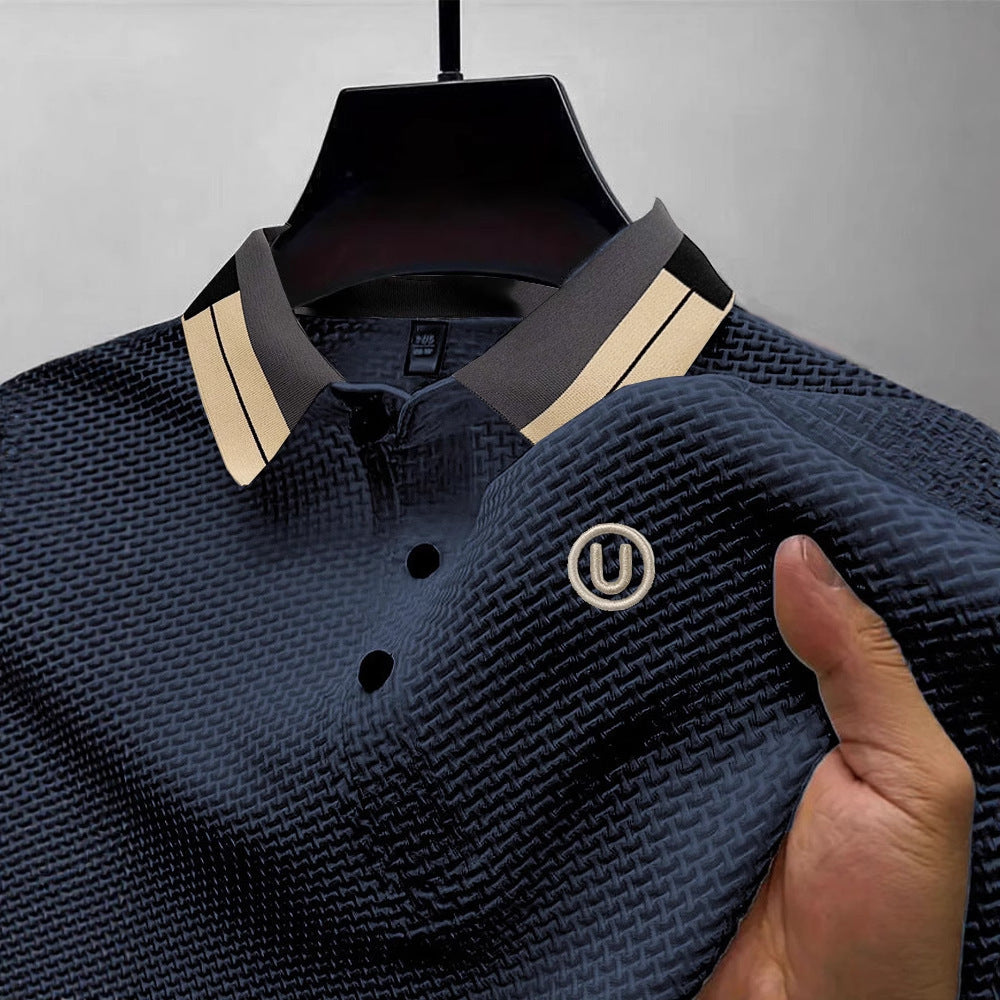 "U" Ice Silk Short Sleeve