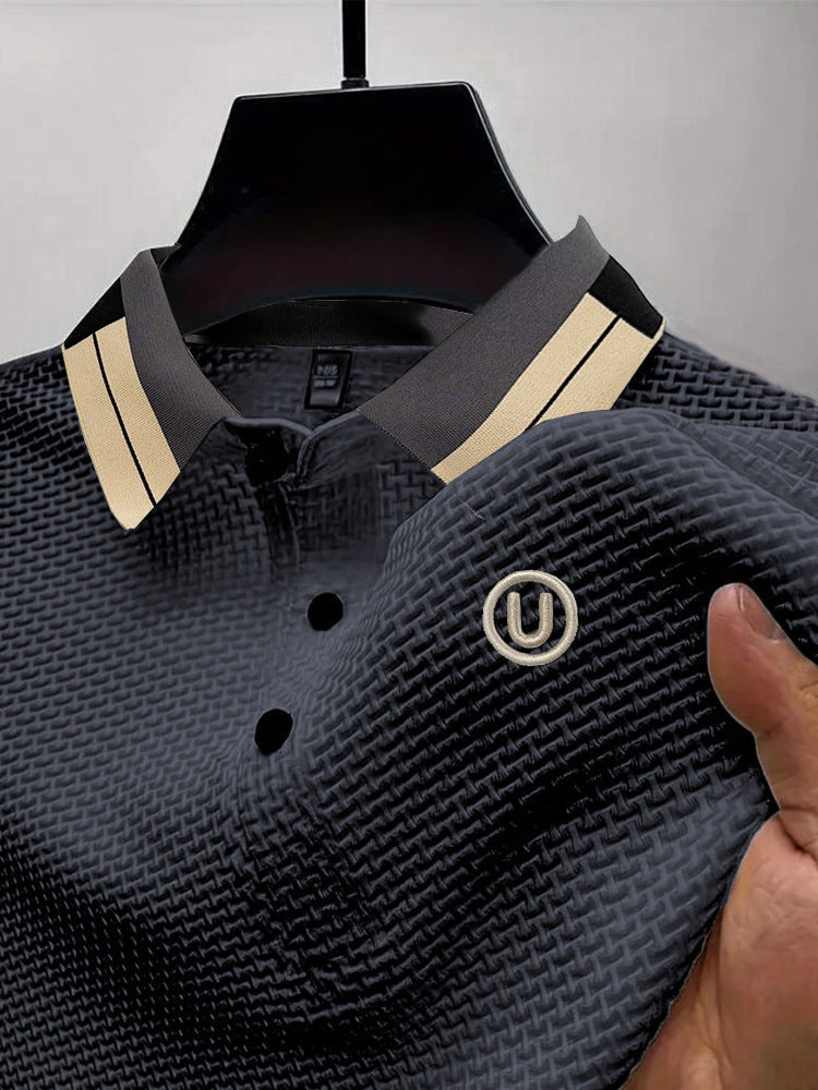 "U" Ice Silk Short Sleeve