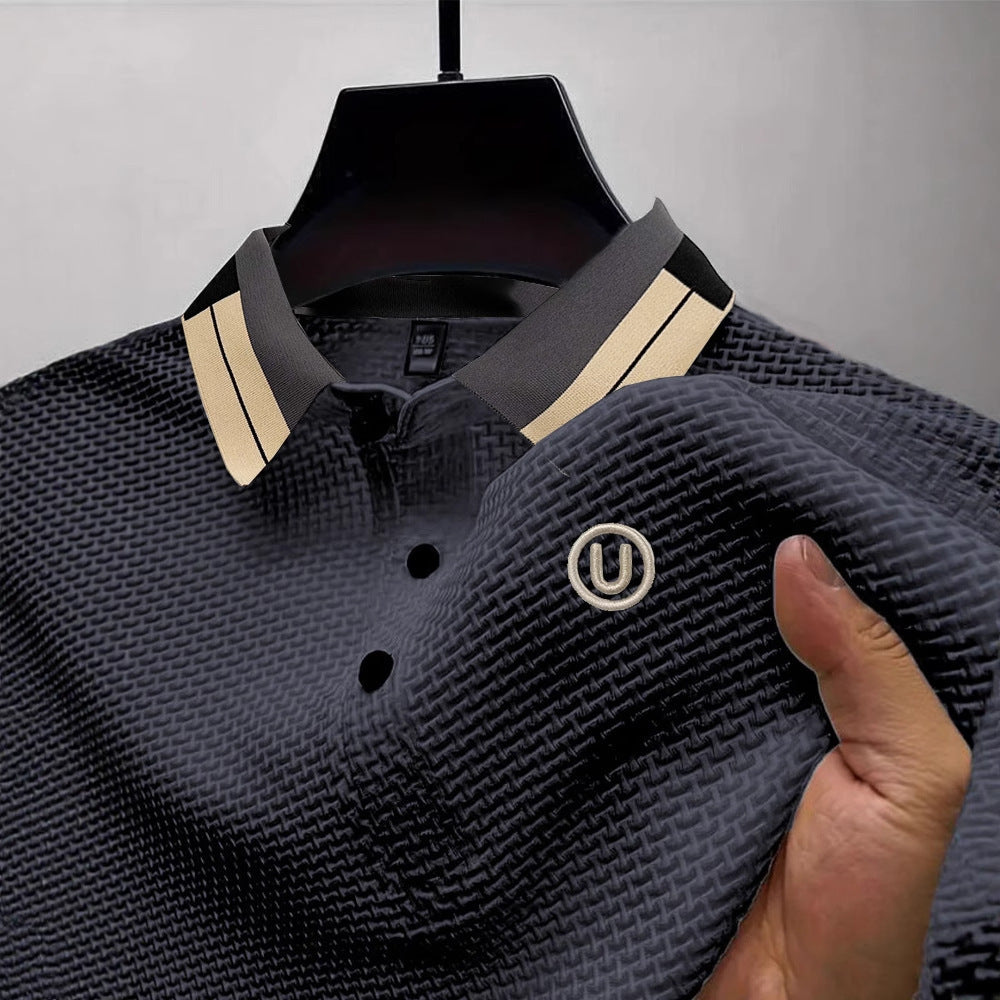 "U" Ice Silk Short Sleeve
