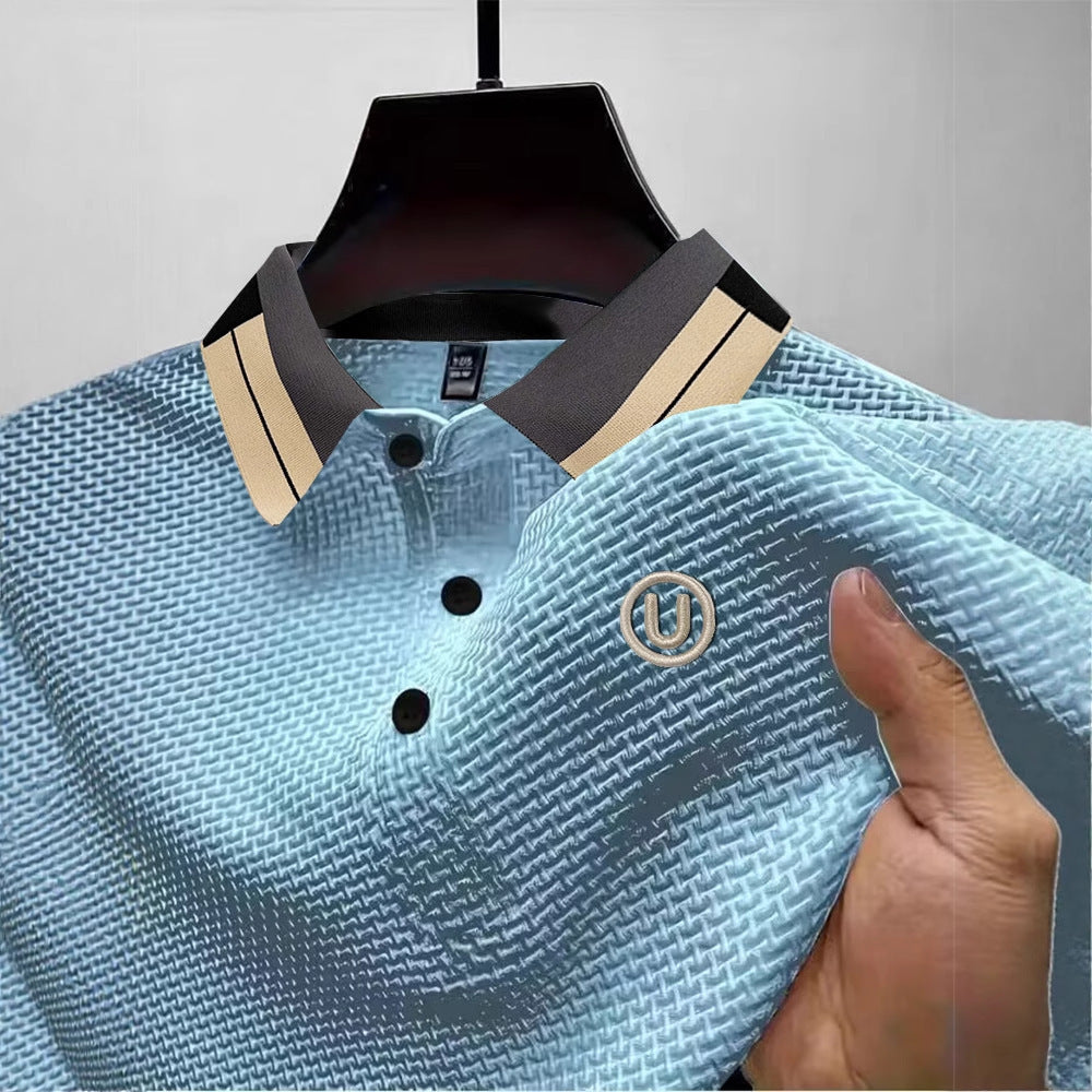 "U" Ice Silk Short Sleeve