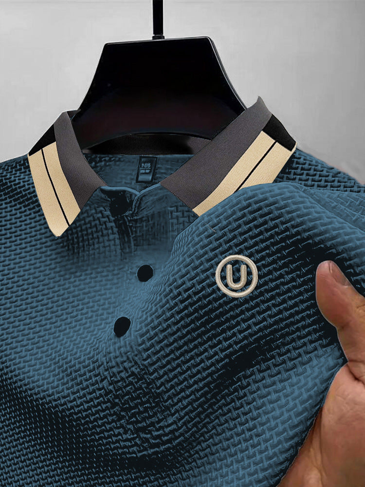 "U" Ice Silk Short Sleeve