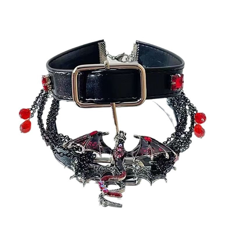 Little Dragon Pendant Clavicle Necklace – Sweet & Cool Style