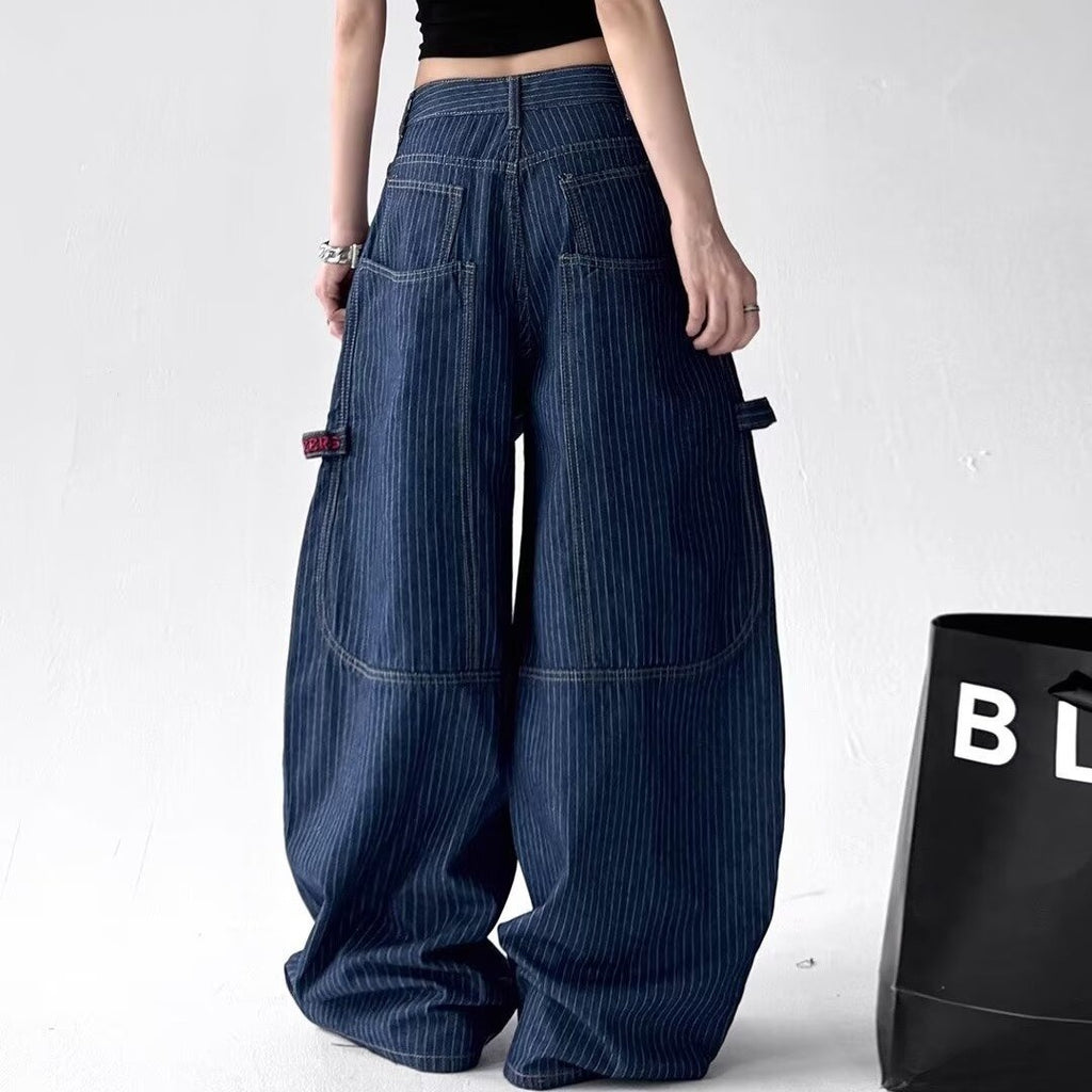 Slimming Straight Mop Pants