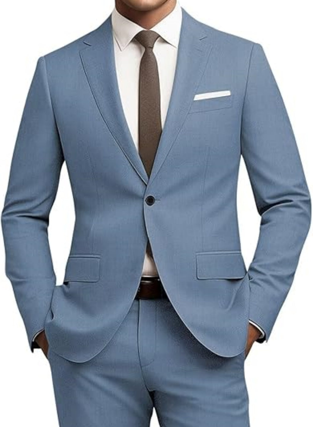SharpLine Slim Fit 2-Piece Suit