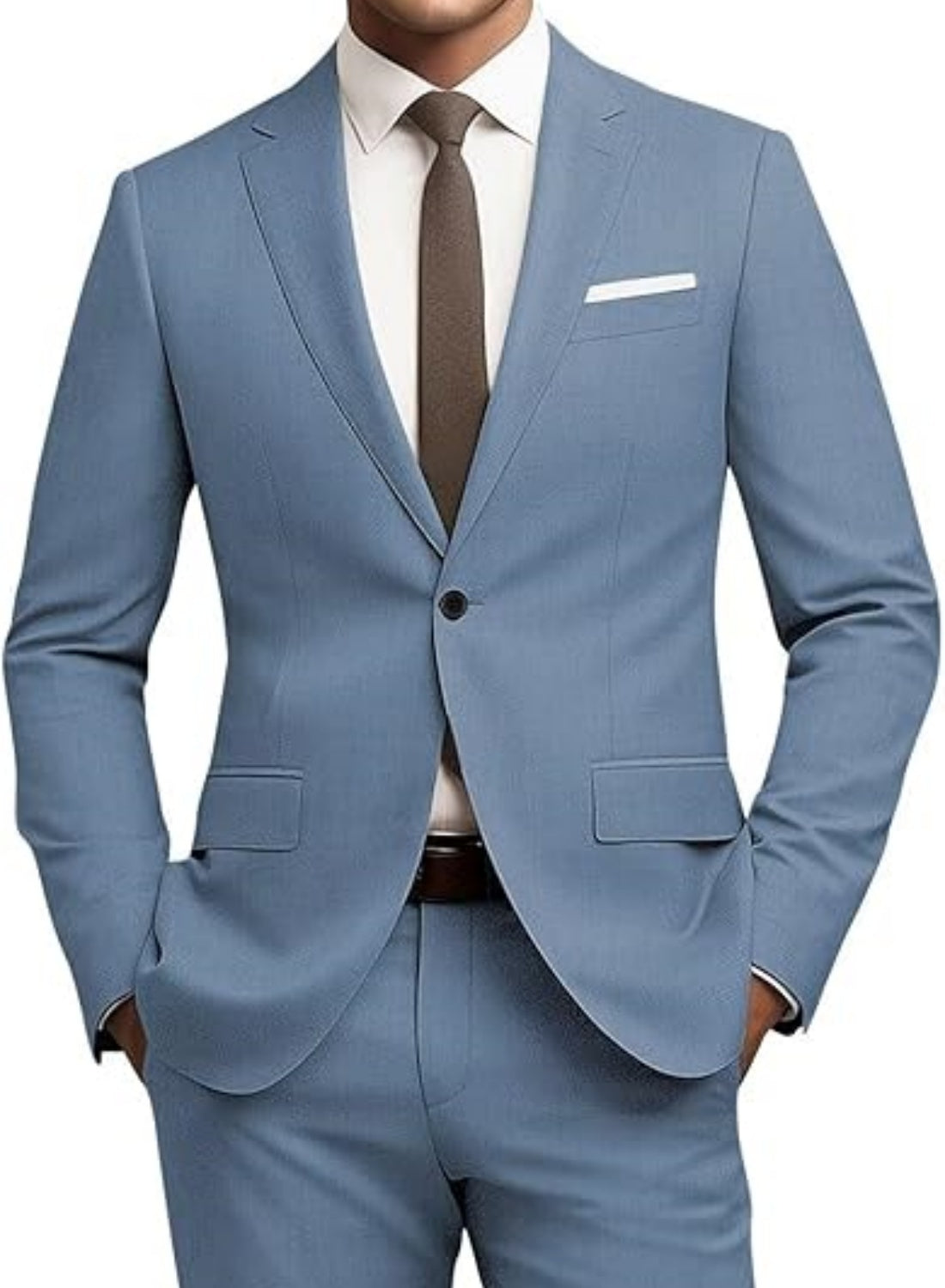 SharpLine Slim Fit 2-Piece Suit