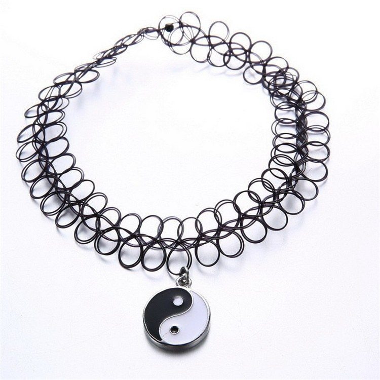 Yin Yang Pendant OG Choker