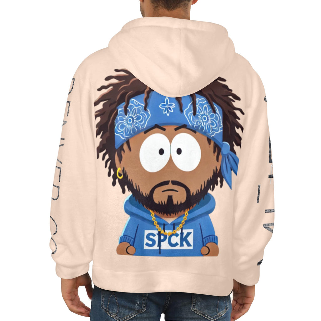 SP Inspired Flannel Hoodie