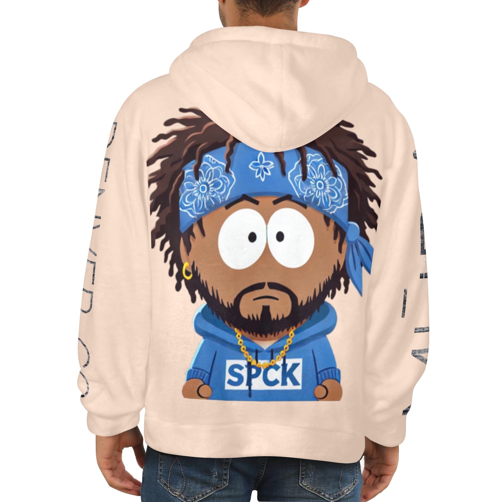 SP Inspired Flannel Hoodie