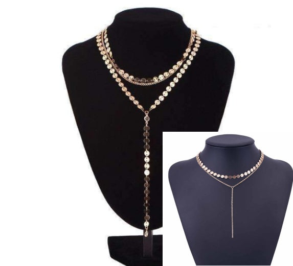 Drip Pendant Necklace