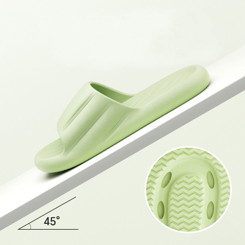 Striped Home Slippers