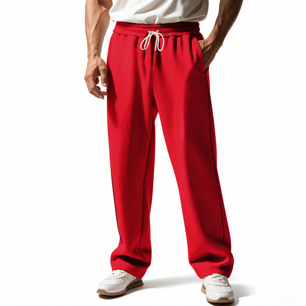 Wear-Resistant Heavy Terry Loose Sweatpants