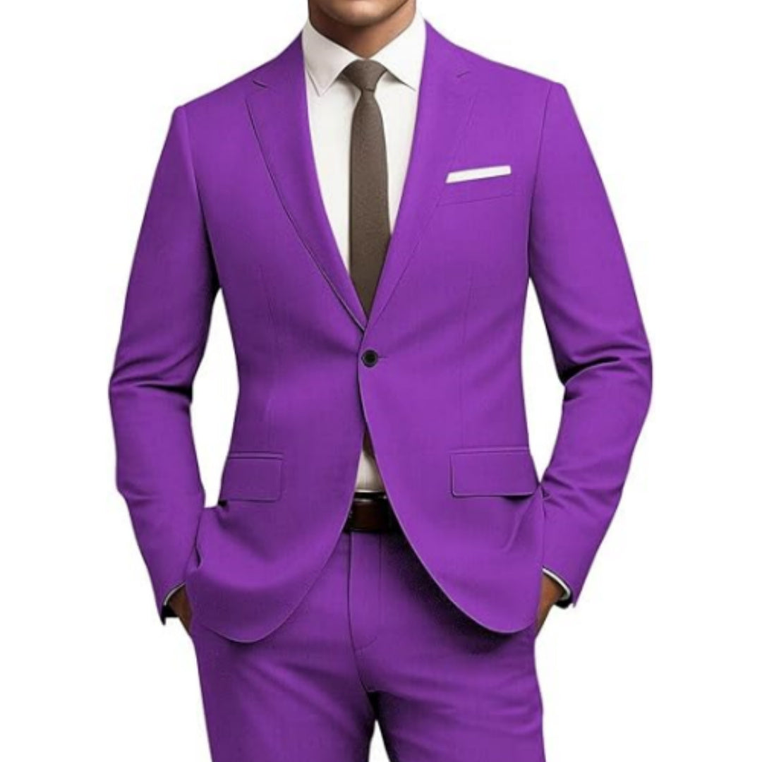 SharpLine Slim Fit 2-Piece Suit