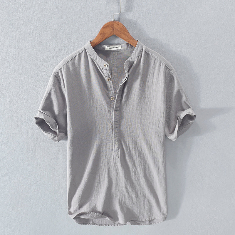 Japanese Ice Silk Short Sleeve T-shirt