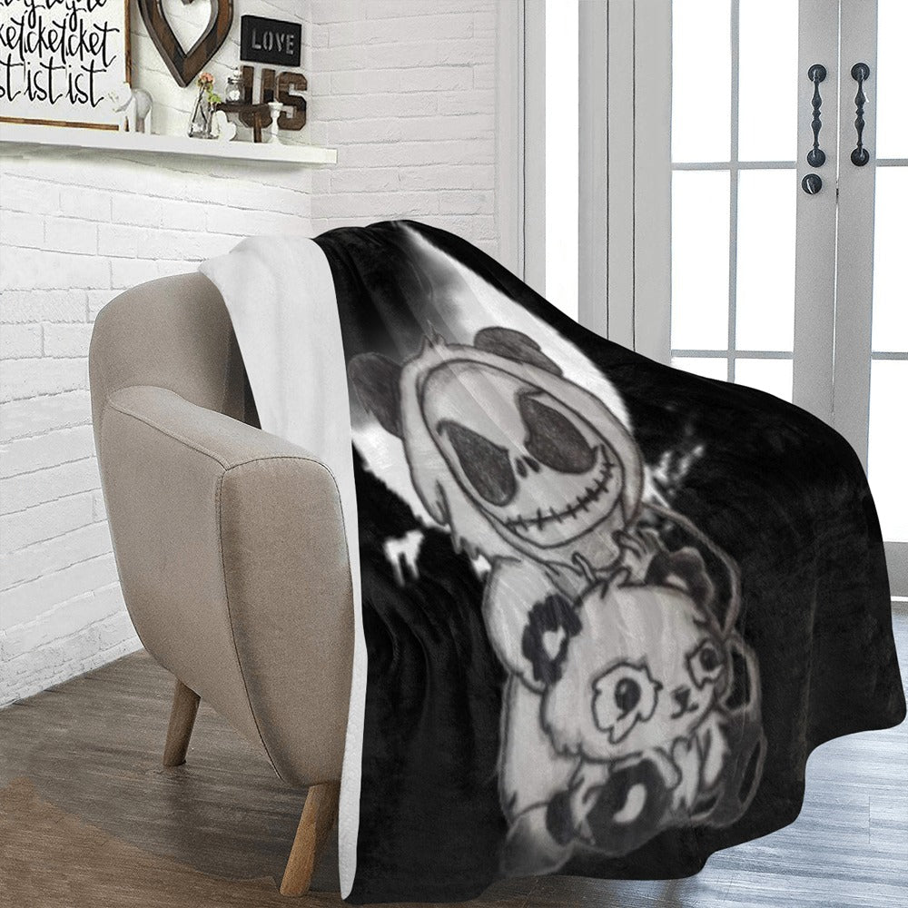 Panda Jack Flannel Blanket