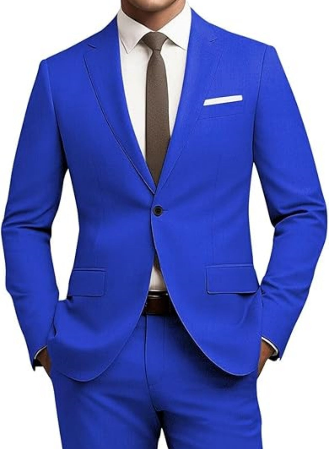 SharpLine Slim Fit 2-Piece Suit