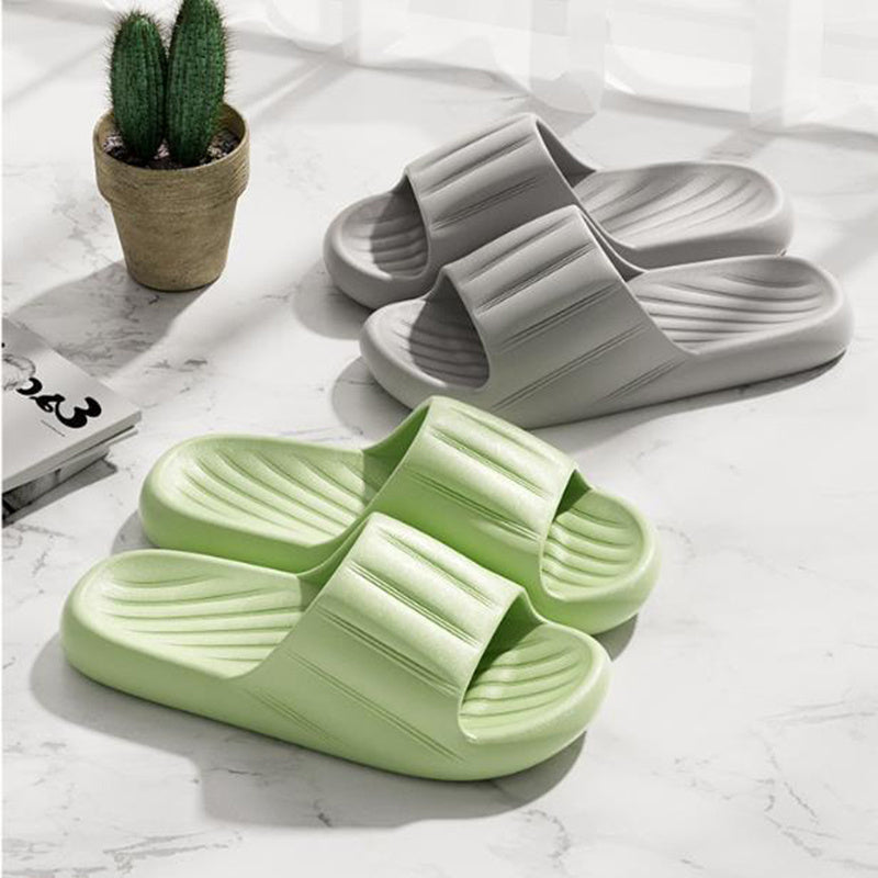 Striped Home Slippers