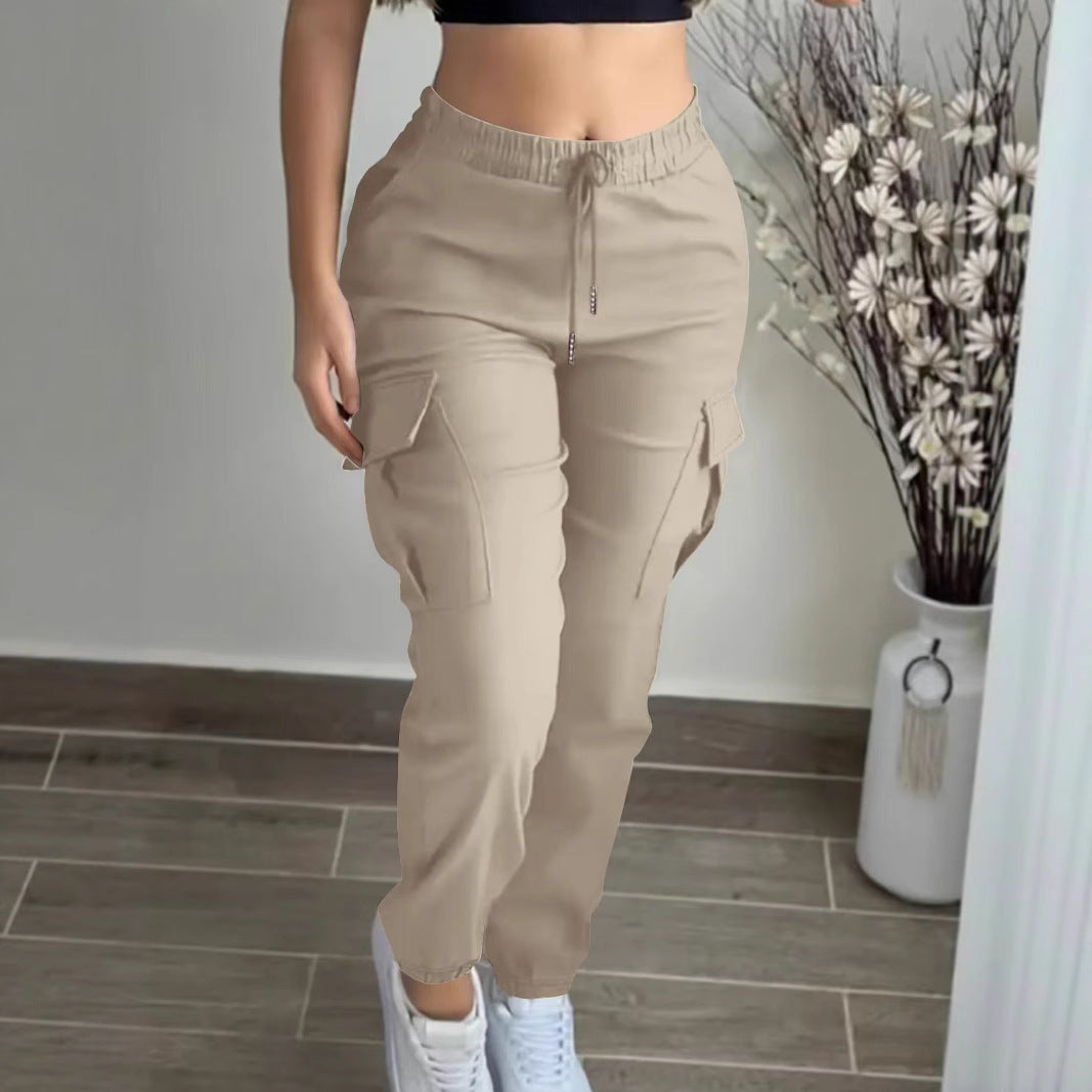 Women’s Casual Spliced Overalls – Japanese & Korean Style