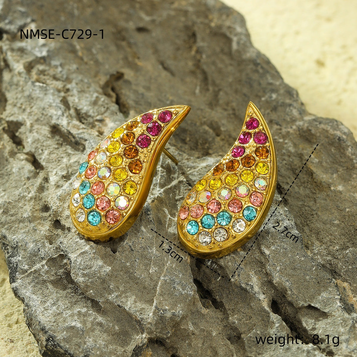 18K Gold-Plated Stainless Steel Bow Earrings – Fashion OL Style