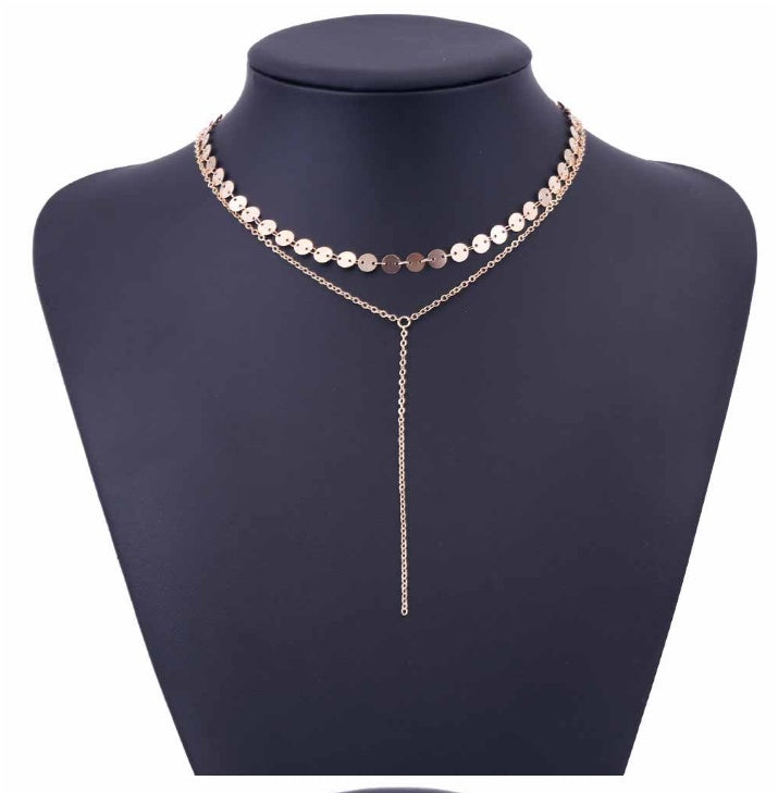 Drip Pendant Necklace