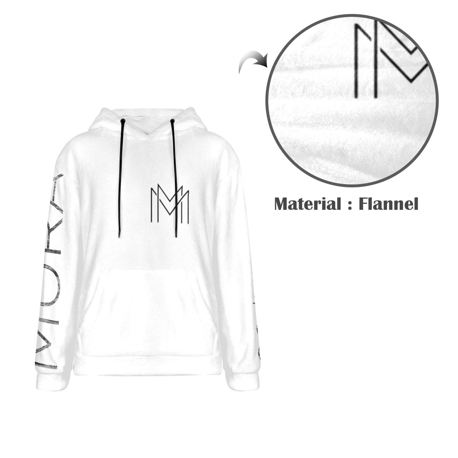 Panda Jack Hoodie (White)