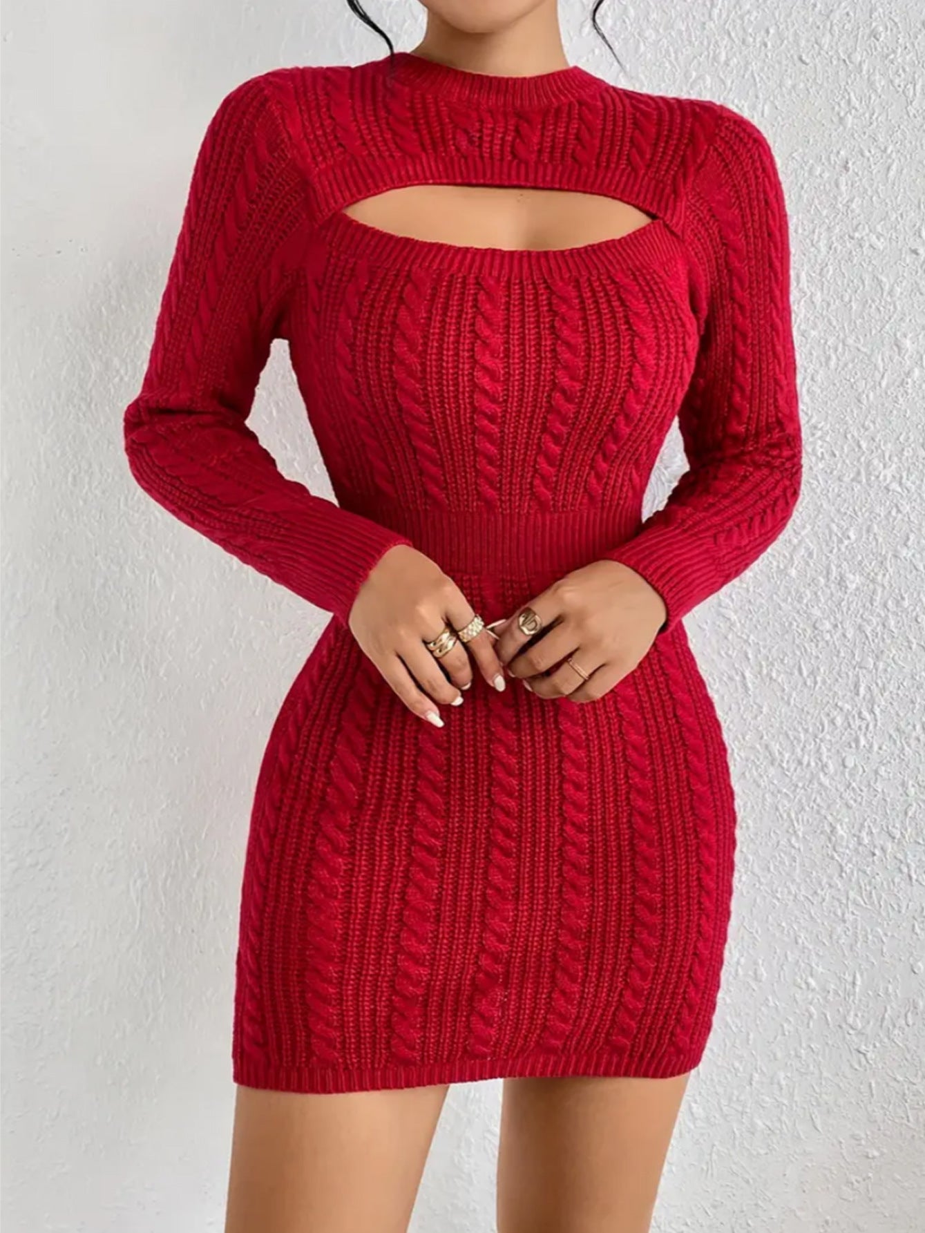 Twist Knit Pullover Sweater – Women’s Long Sleeve