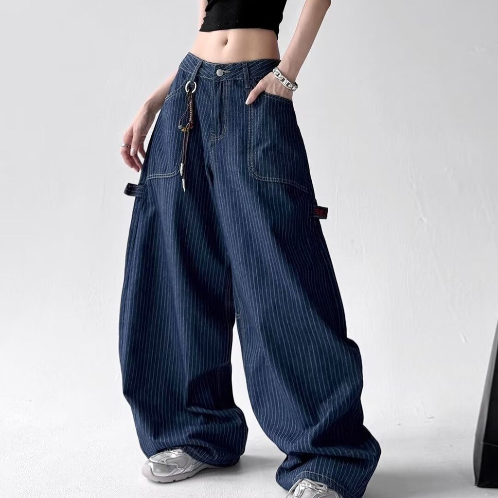 Slimming Straight Mop Pants
