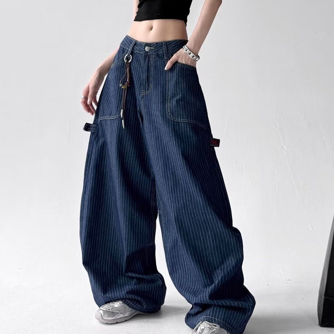 Slimming Straight Mop Pants