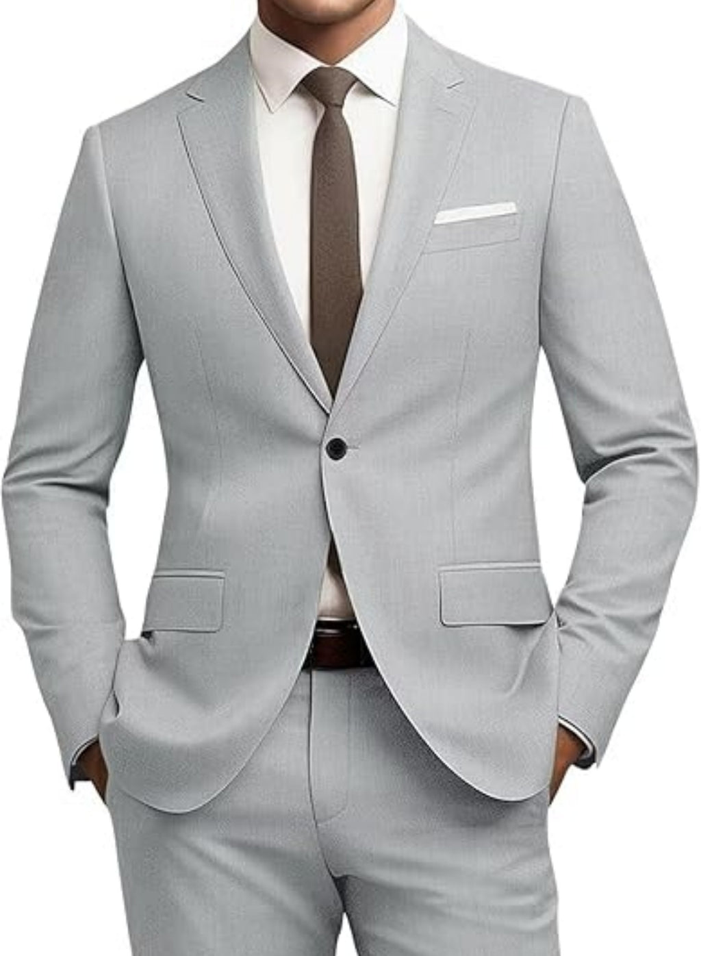 SharpLine Slim Fit 2-Piece Suit