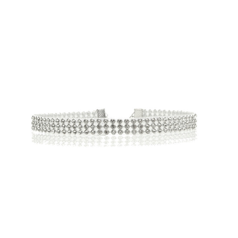 Full Crystal Rhinestone Choker