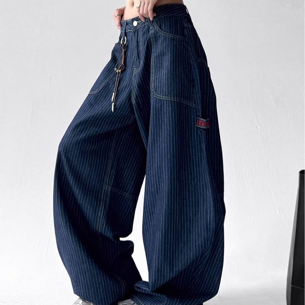 Slimming Straight Mop Pants