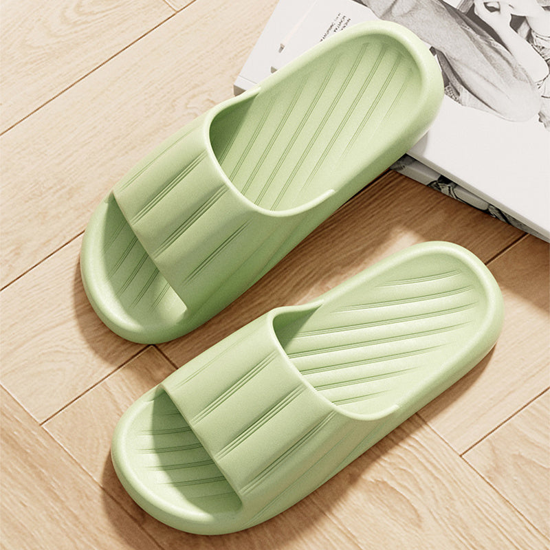 Striped Home Slippers