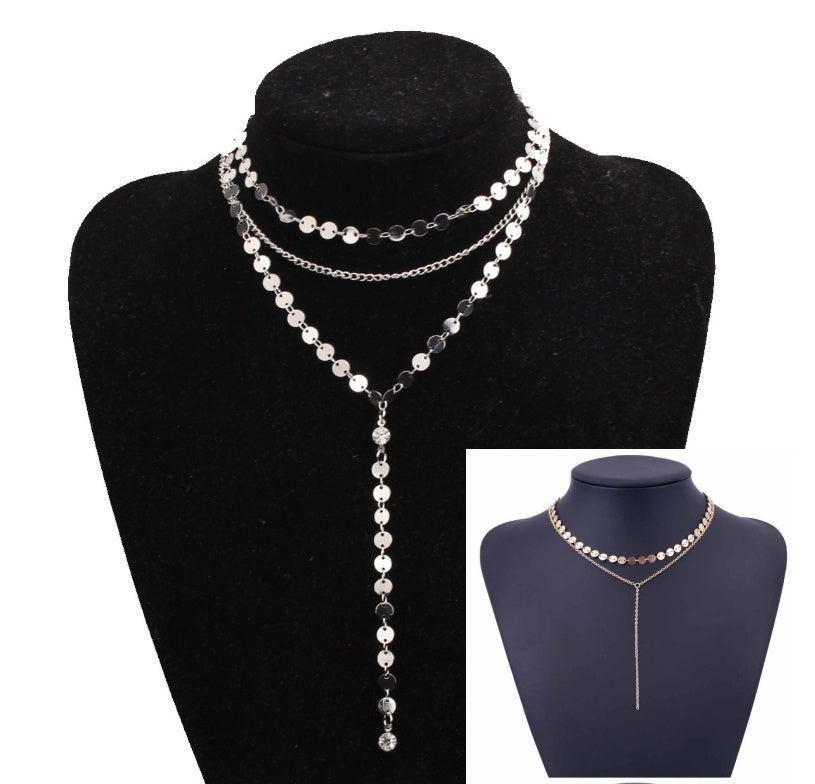 Drip Pendant Necklace