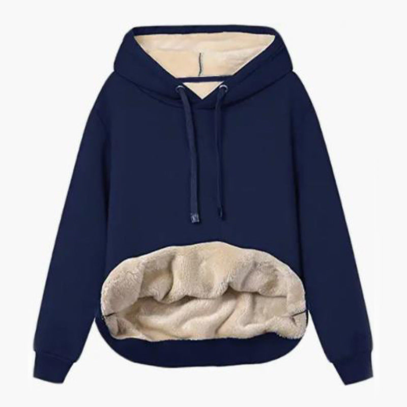 Winter Warm Lamb Fleece Hoodie