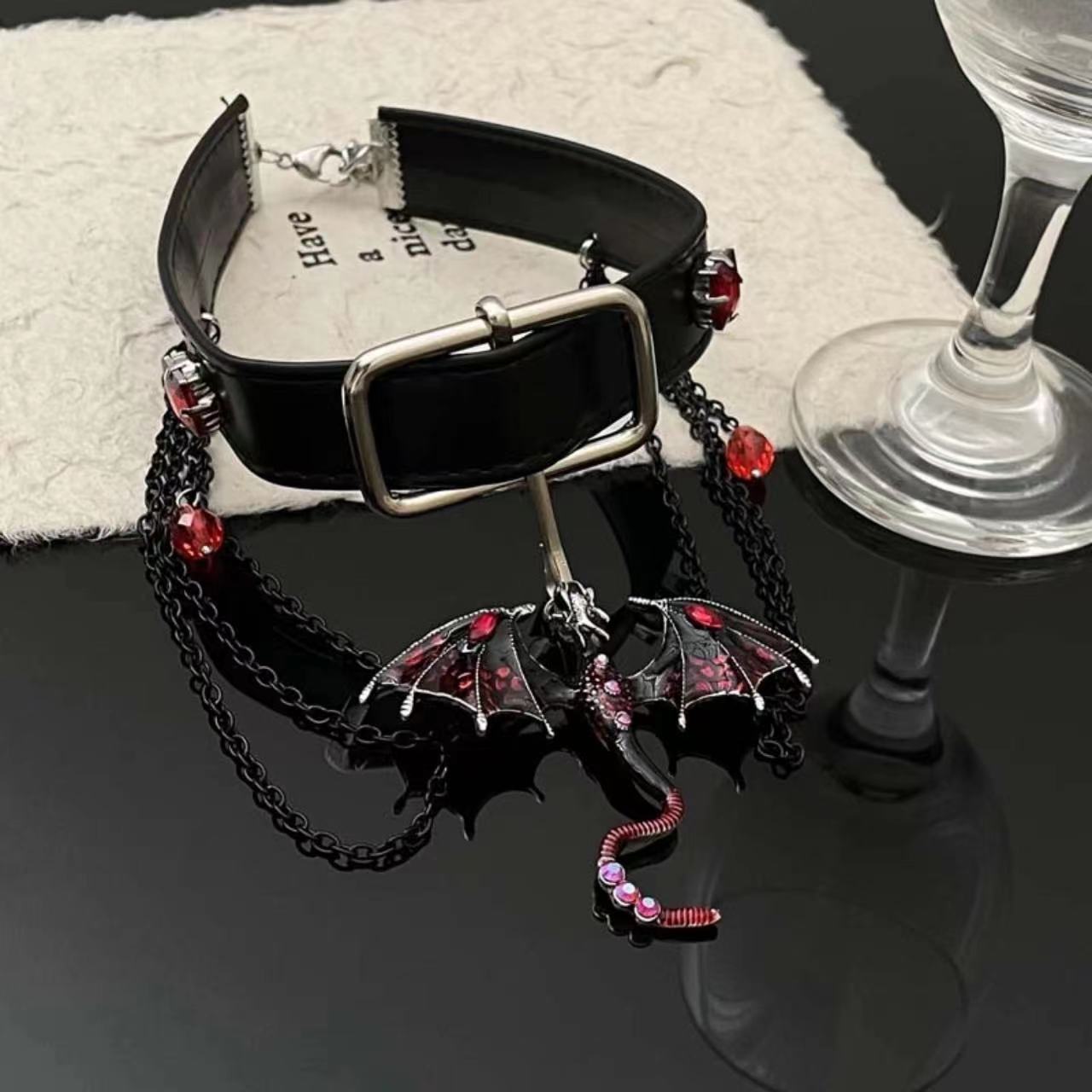 Little Dragon Pendant Clavicle Necklace – Sweet & Cool Style