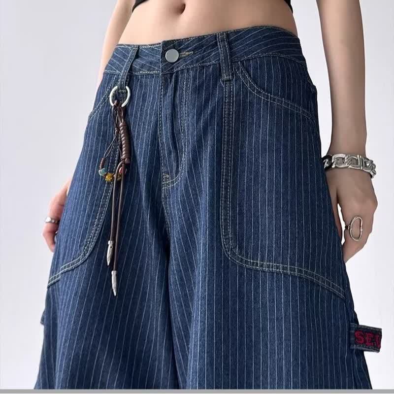 Slimming Straight Mop Pants