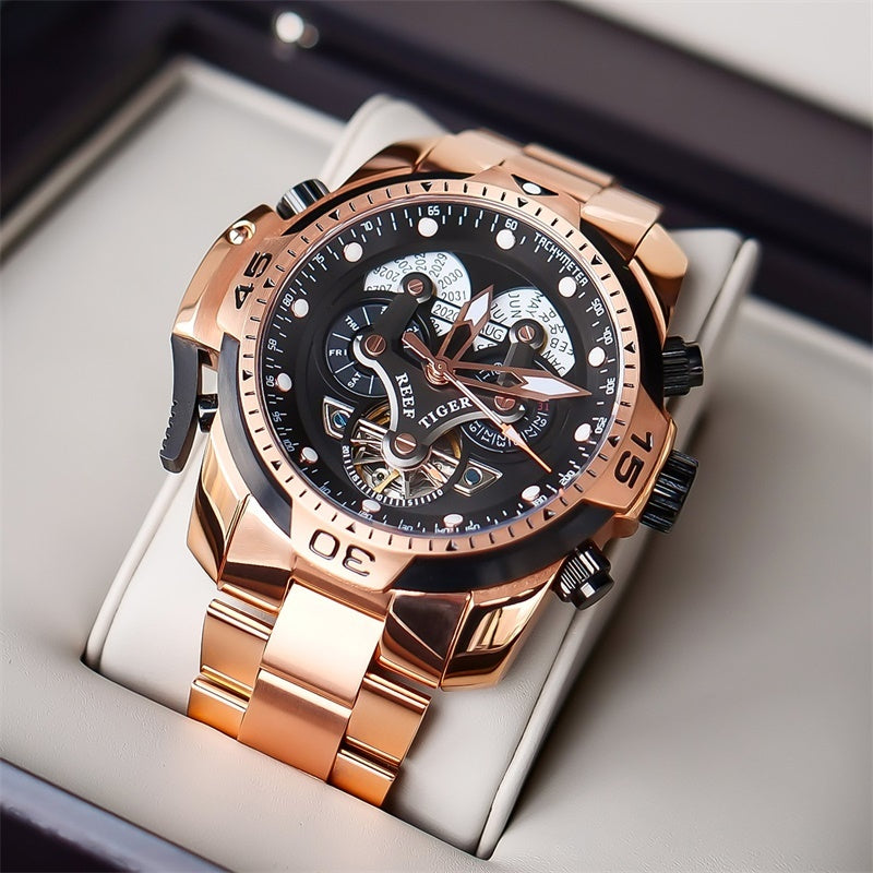 Bold Luminous Mechanical Watch