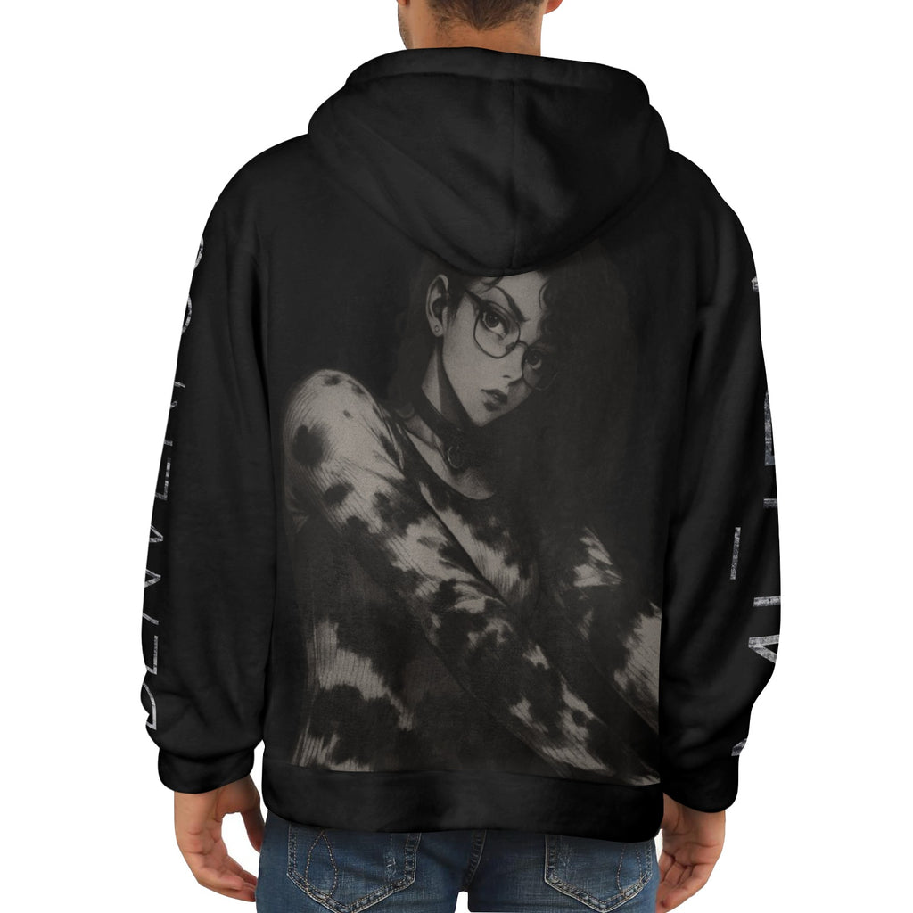 Eclipse Girl – Limited Edition Flannel Hoodie