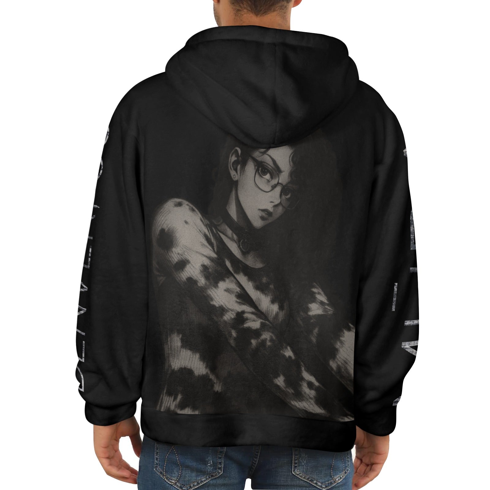 Eclipse Girl – Limited Edition Flannel Hoodie