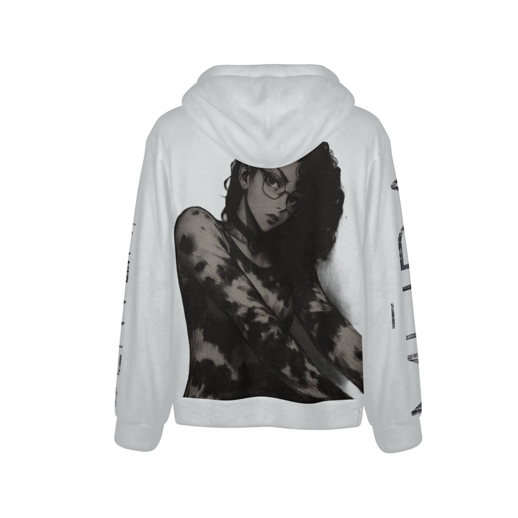 Eclipse Girl – Limited Edition Flannel Hoodie