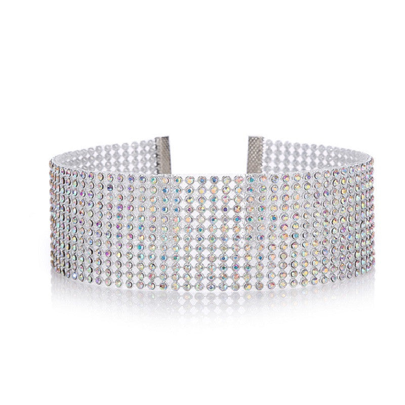 Full Crystal Rhinestone Choker