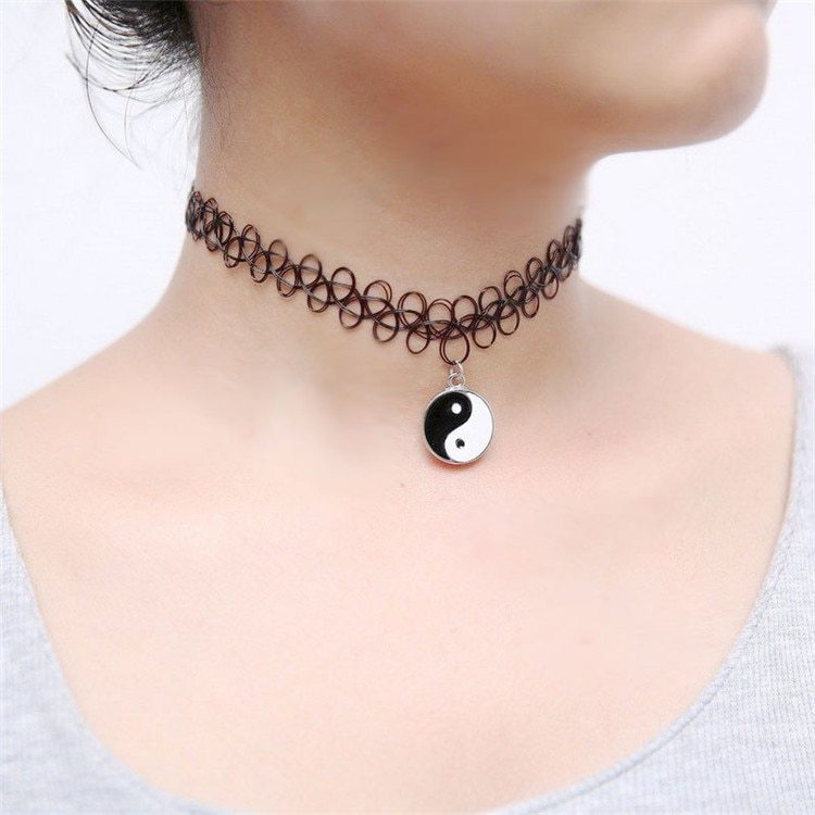 Yin Yang Pendant OG Choker