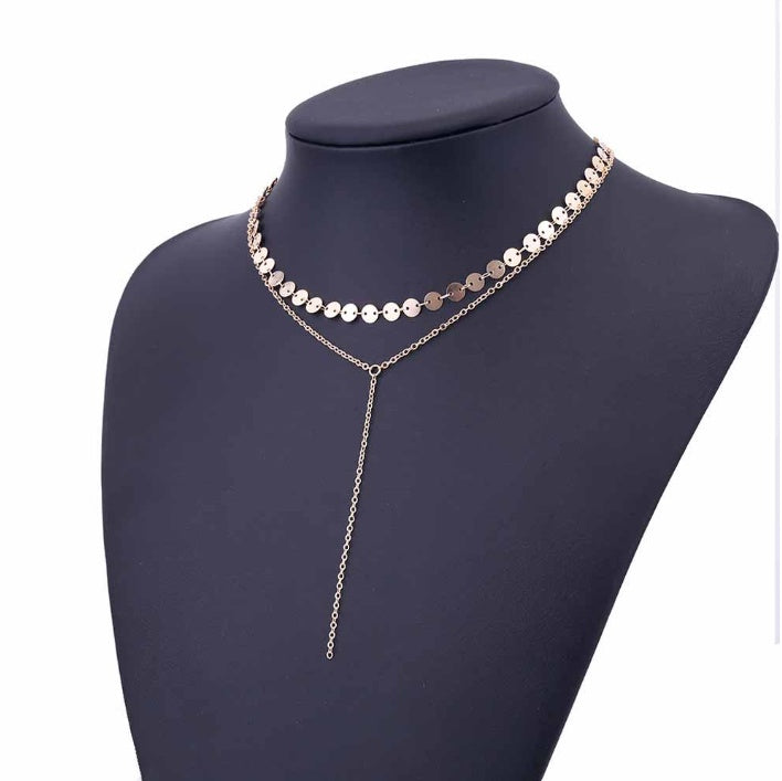 Drip Pendant Necklace