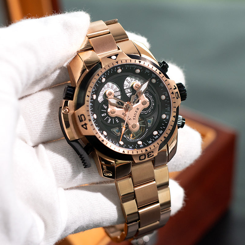 Bold Luminous Mechanical Watch