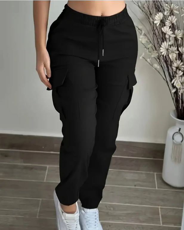 Women’s Casual Spliced Overalls – Japanese & Korean Style